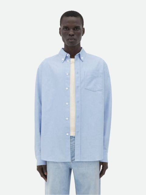 Bottega Veneta Cotton Oxford Relaxed Shirt