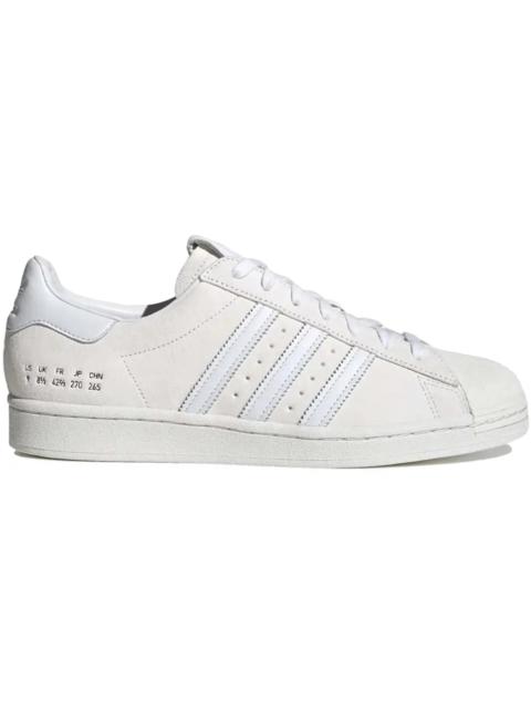 adidas Superstar Premium Size Tag Off White