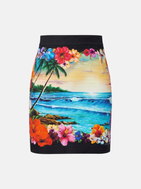 Dolce & Gabbana Printed miniskirt