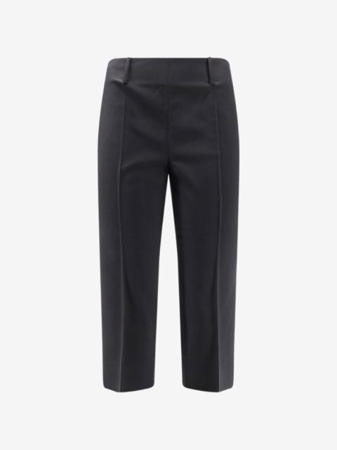 Tonywack side-slit capri trousers