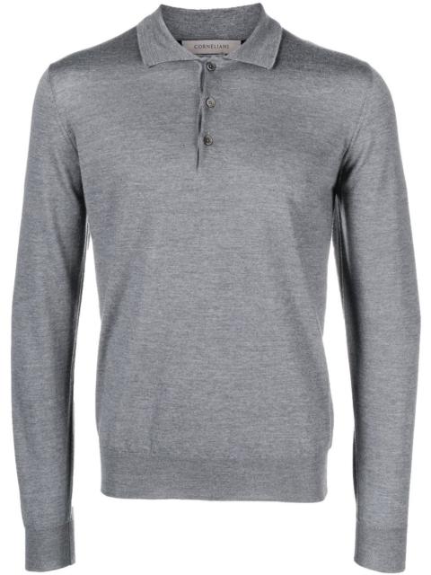 CORNELIANI virgin-wool polo-shirt