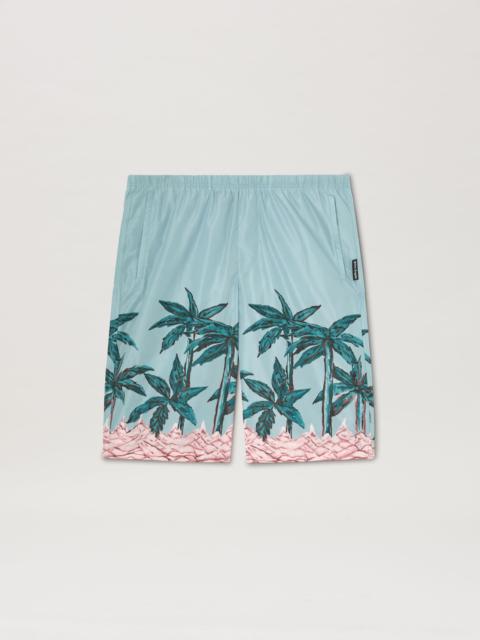 Palm Angels Palms Row Long Swimshorts