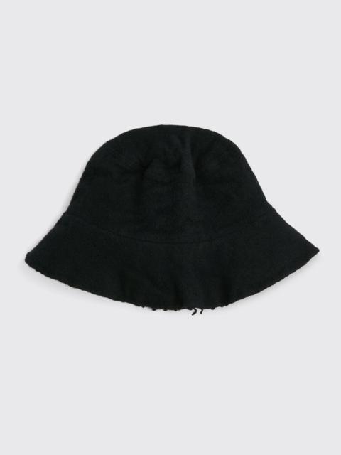 Comme Des Garçons COMME DES GARÇONS SHIRT WOOL BUCKET HAT BLACK