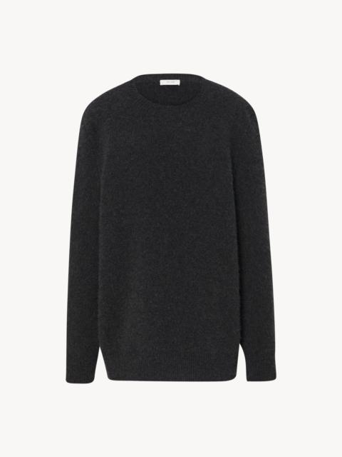 The Row Idea Sweater in Cashmere and Silk