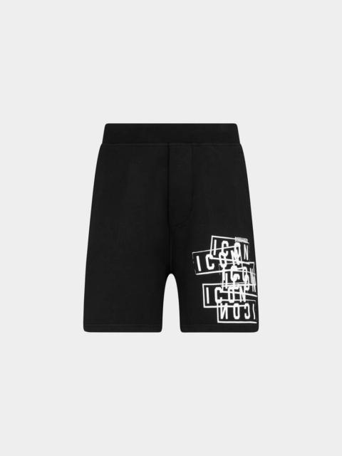 ICON STAMPS RELAX FIT SHORTS