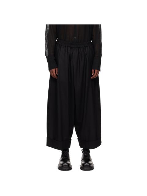 Black 'The Baker' Trousers