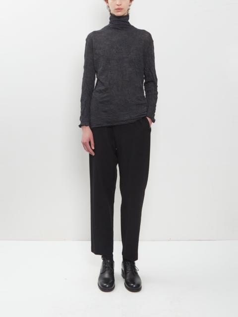 pas de calais Premium Wool Tweed Tapered Pants