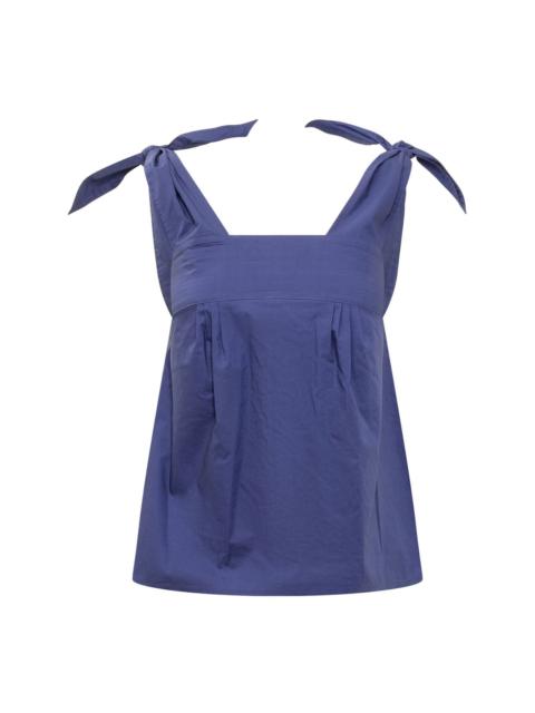 See by Chloé bow-embellished top