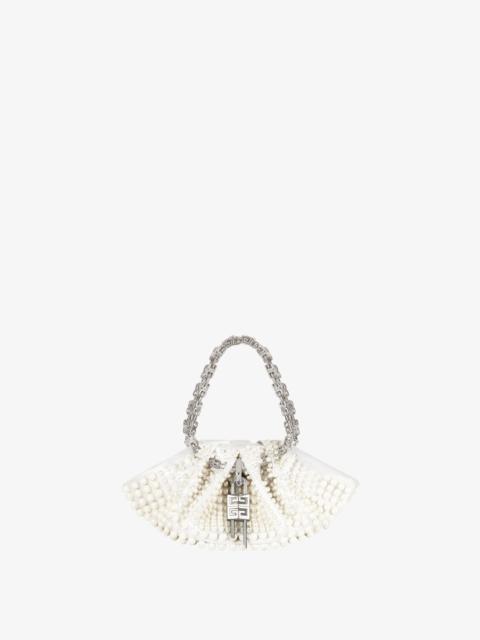 Givenchy MINI KENNY BAG IN PEARLS EMBROIDERED SILK