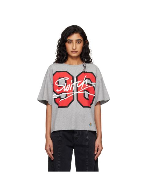 Vivienne Westwood Gray Cotton Jersey 96 Switch Box T-shirt