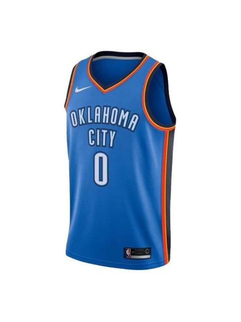 Nike Nike x NBA Oklahoma City Thunder Jerseys 'Russell Westbrook 0' AV2680-404