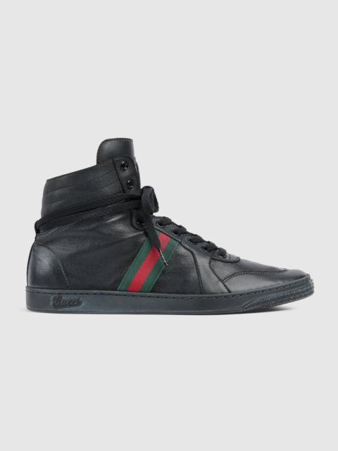 GUCCI Men's Stretch high-top sneaker