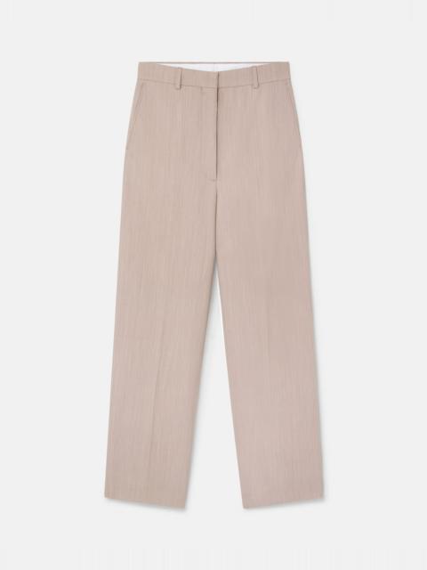 Stella McCartney Pleated Low-Rise Pants