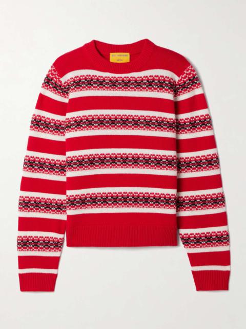 Fair Isle cashmere-jacquard sweater