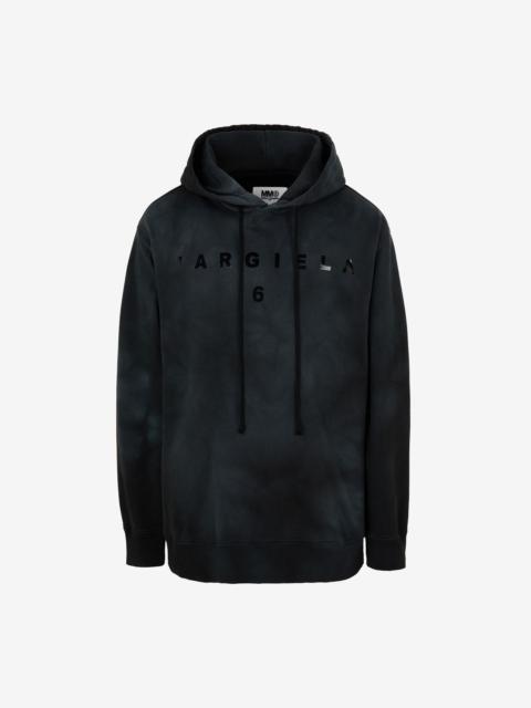 MM6 Maison Margiela Oversized logo hoodie