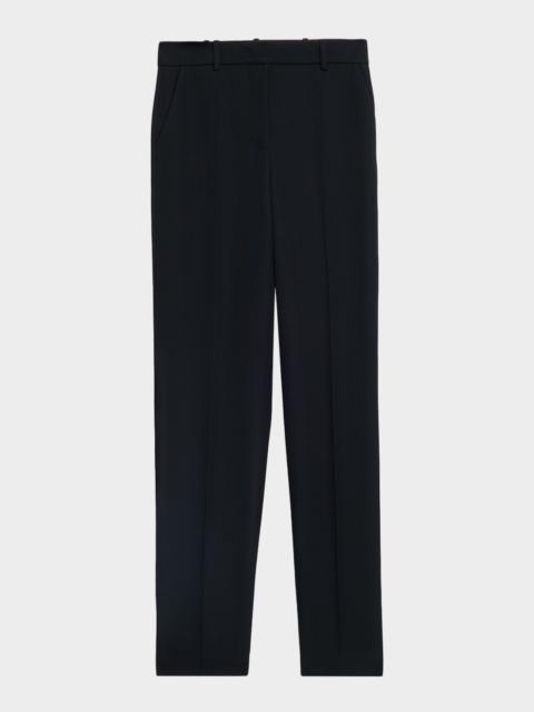 CO Tailored Wool Twill Straight-Leg Trousers
