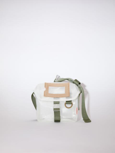 Acne Studios Clear messenger bag - Transparent