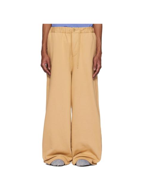 Marni Tan Loopback Sweatpants