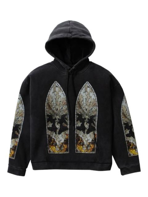 WHO DECIDES WAR Ember Chapel Hoodie | xhibition | REVERSIBLE