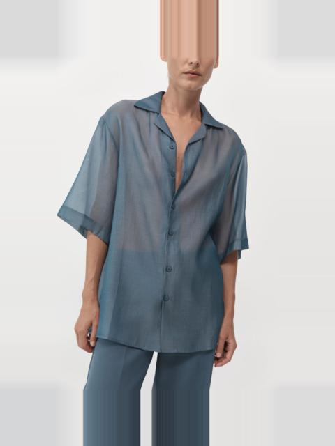 Relaxed Collar Shirt - Slate