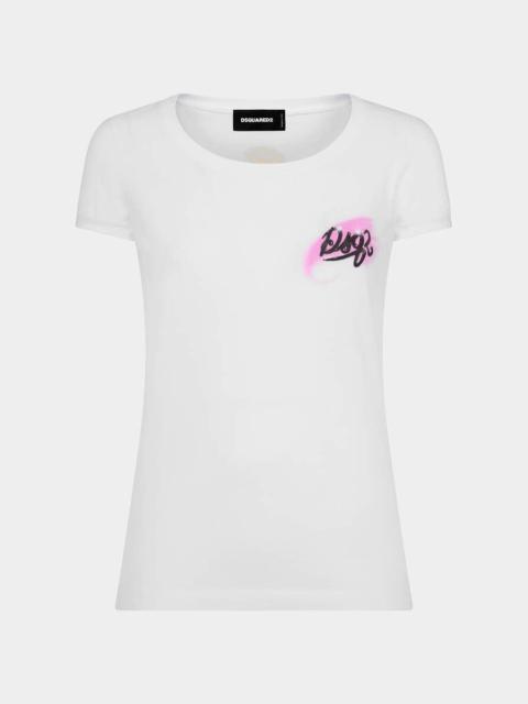DSQUARED2 DSQ2  SCOOP FIT T-SHIRT