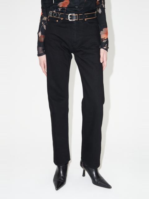 Linear Cut Black Selvedge