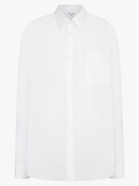 Comme Des Garçons LONG LENGTH L/S SHIRT | WHITE