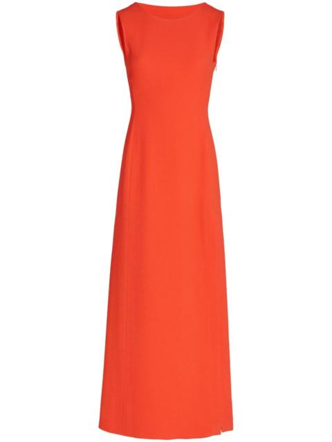 GIAMBATTISTA VALLI crepe maxi dress