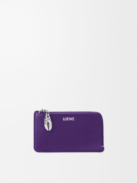Loewe Claw coin cardholder in glossy lambskin