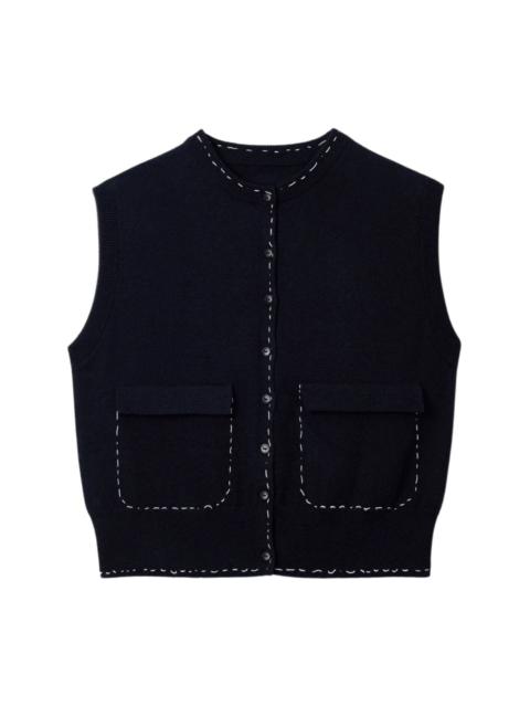 CORDERA stitched vest