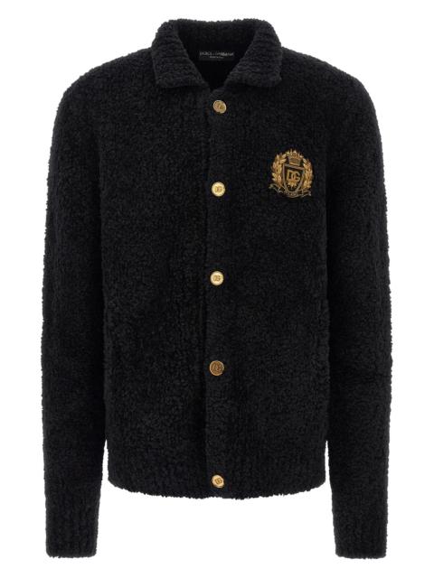 Dolce & Gabbana Heraldic Coat Of Arms Cardigan