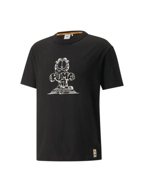 PUMA x Garfield Graphic T-Shirt 'Black' 534433-01