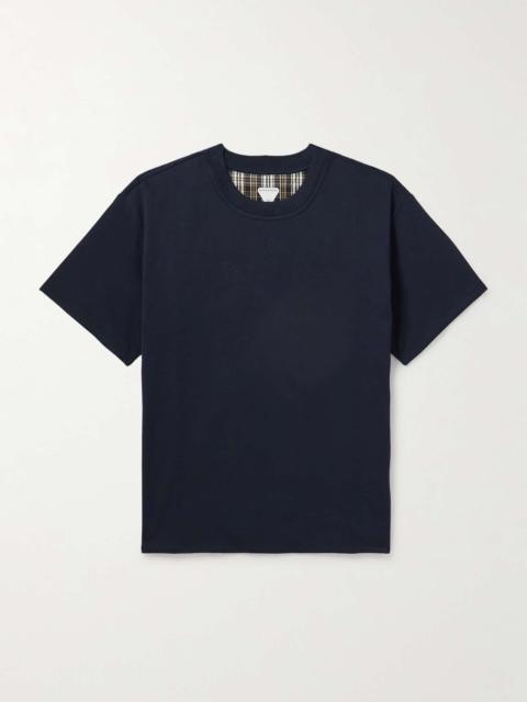 Double-Faced Cotton-Jersey T-Shirt