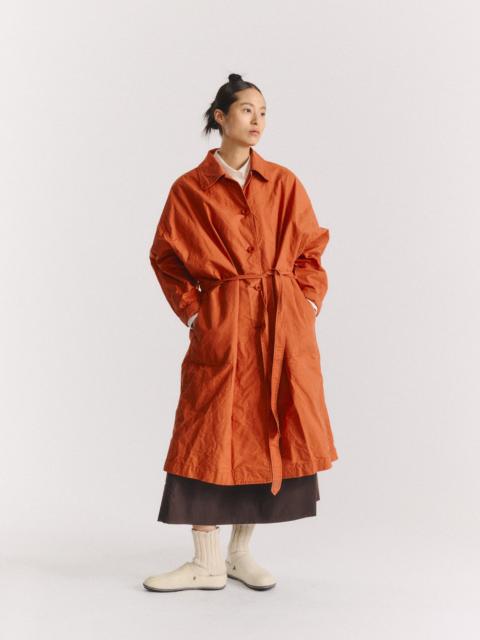 CASEY/CASEY HOMIA COAT - H WAX - TERRACOTTA