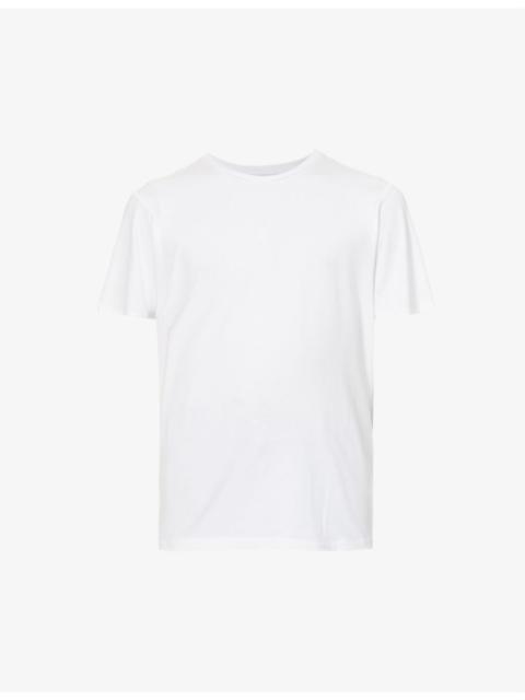 PAIGE Cash crewneck cotton-blend T-shirt