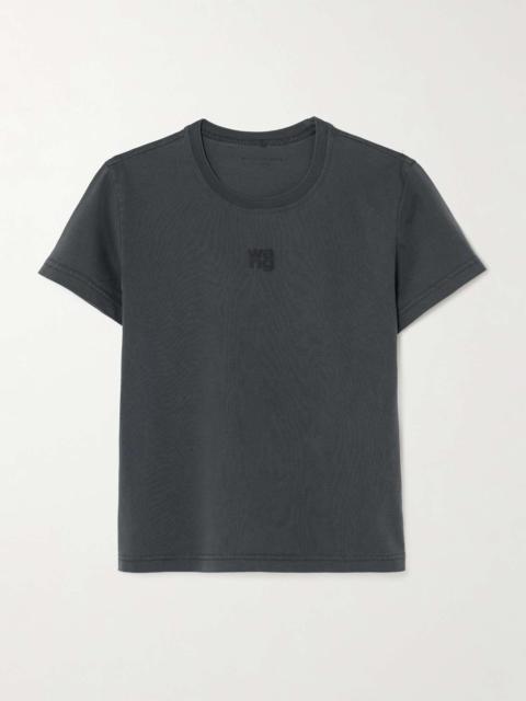 alexanderwang.t Essential printed cotton-jersey T-shirt