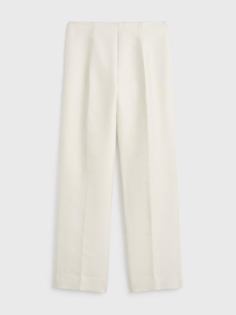 TOTEME Slim evening trousers ecru