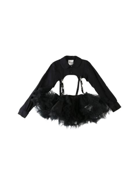 Noir Kei Ninomiya cotton skirt