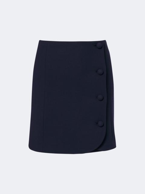 Valentino Virgin wool crêpe miniskirt