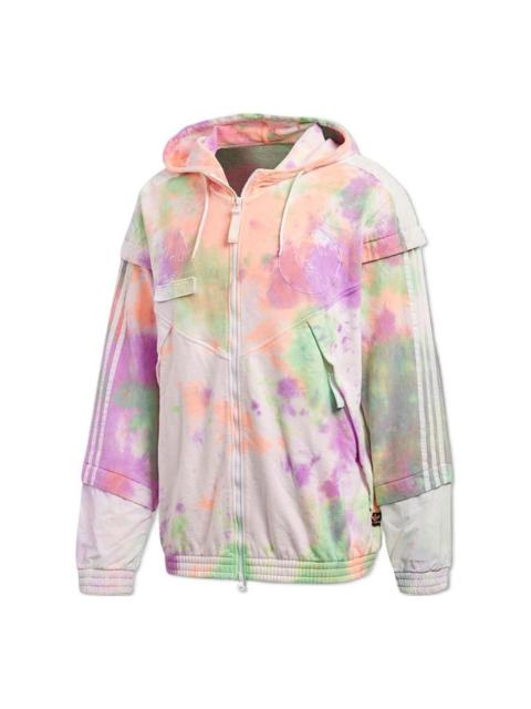 adidas adidas X Pharrell Williams HU Holi Windbreaker Jackets 'White Purple' CW9413
