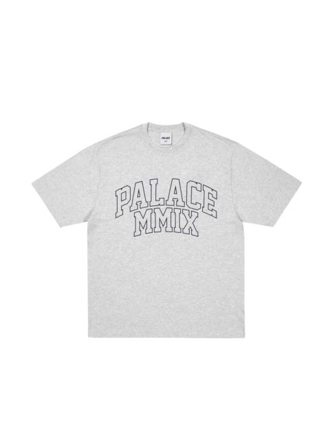 PALACE MMIX HEAVY SLUB T-SHIRT GREY MARL