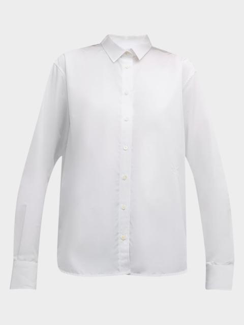 TOTEME Organic Cotton Button-Front Shirt