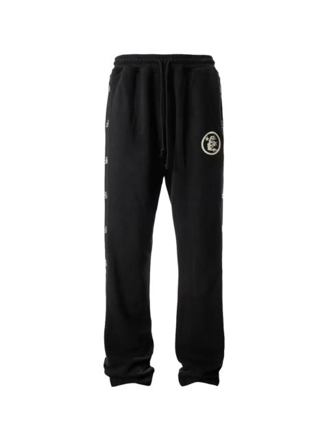 HELLSTAR Mirror Face Sweatpants "Black" HSR117