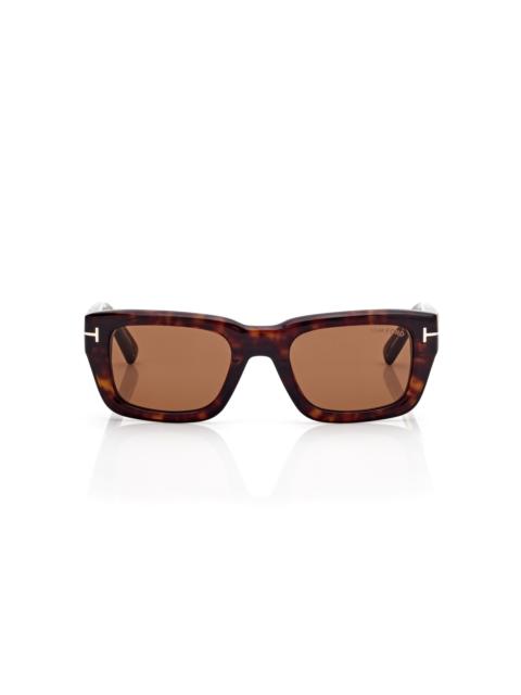TOM FORD ICON RECTANGULAR SUNGLASSES