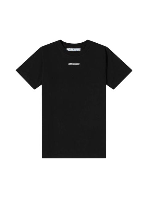 Off-White Marker Short-Sleeve Slim Tee 'Black/Blue'