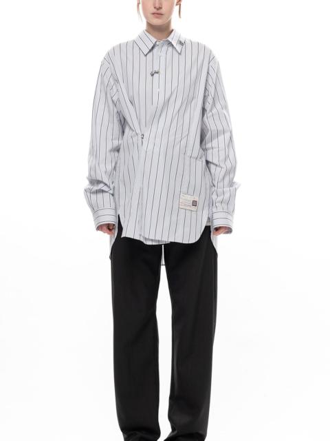 Maison MIHARAYASUHIRO Switch Front Stripe Shirt