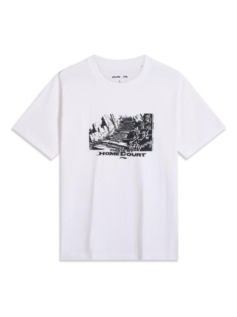 Li-Ning Li-Ning x LPL League of Legends Graphic T-shirt 'White Black' AHSUD85-4