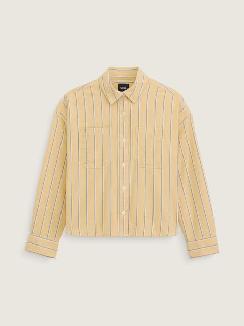 Vans Long Sleeve Boxy Oxford Shirt