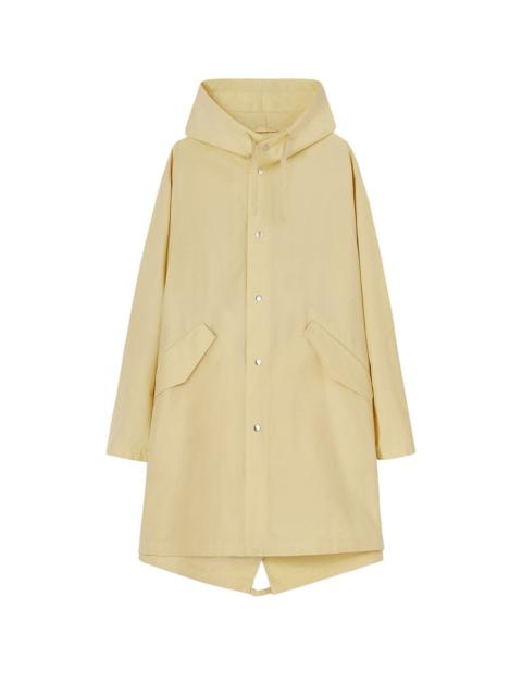 Jil Sander 로고 Parka