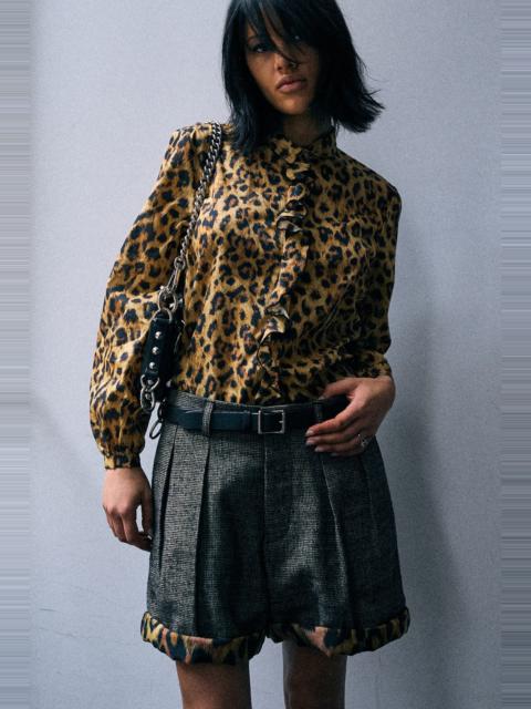 R13 Ruffle Blouse